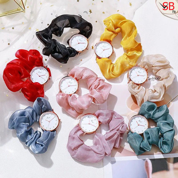 Stylish Scrunchies Watch for Girls by SB FIT®
